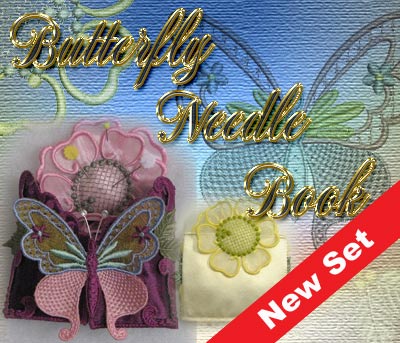 Butterfly Needle Book